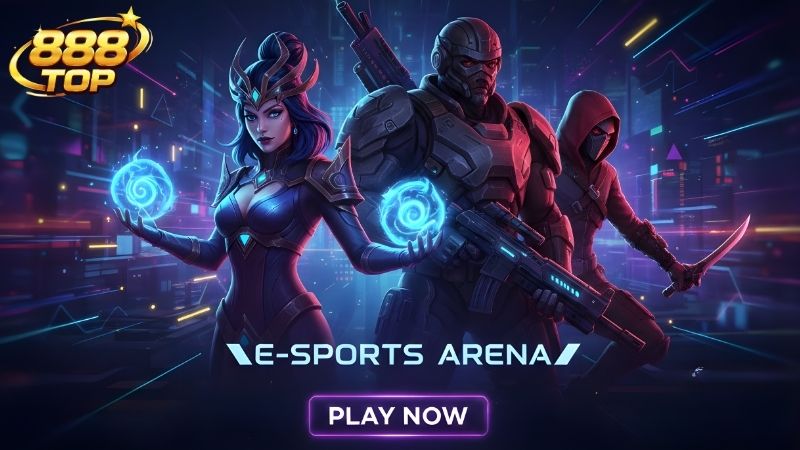 Tổng quan về sảnh cược E-Sports 888TOP và TF Gaming
