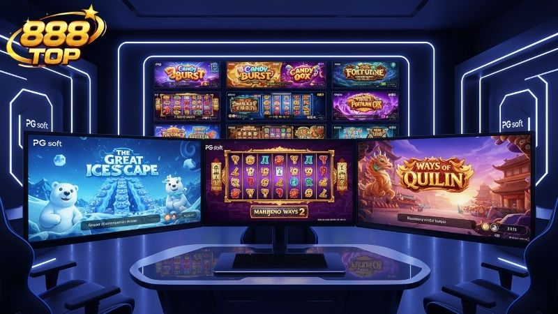 Tổng quan về vị thế chiến lược của sảnh game PG Soft 888TOP nổ hũ