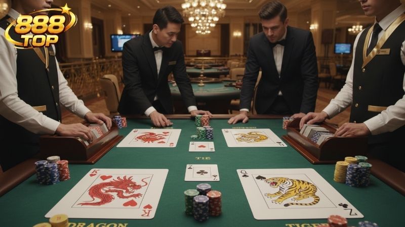 Tổng quan về sức hút của sảnh Rồng Hổ 888TOP